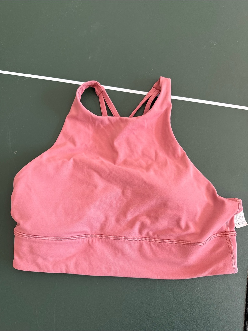 lululemon athletica High-Neck Swim Top in Rose Pink